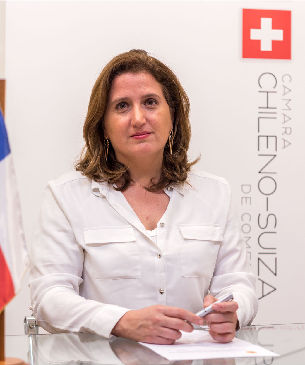 Constanza Cardenas - gerente Cámara Chileno Suiza de Comercio