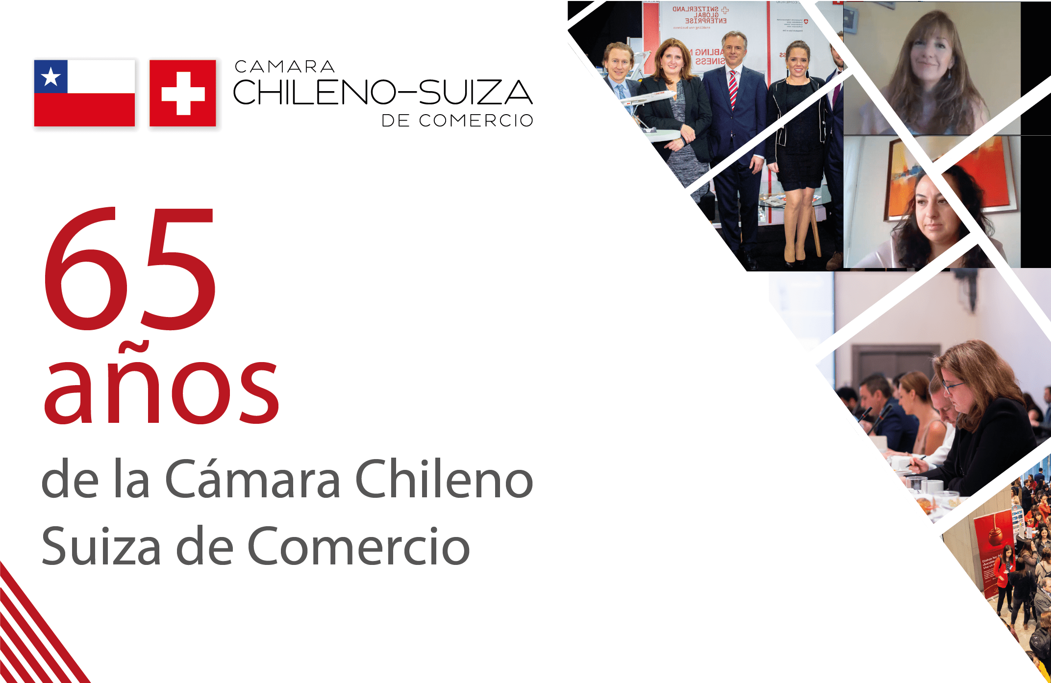 Celebramos 65 años de nuestra Cámara Chileno Suiza de Comercio
