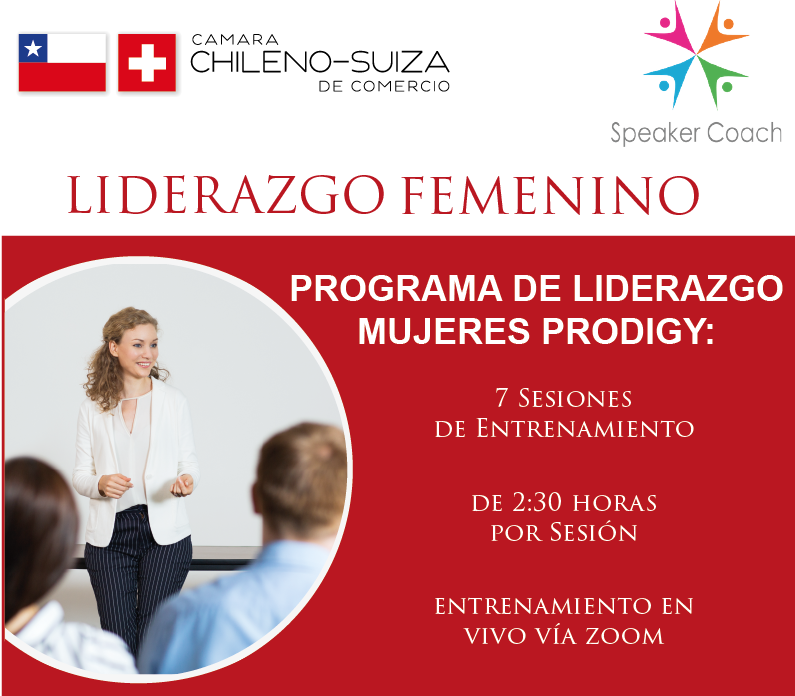 Programa de entrenamiento de Liderazgo Femenino 2020 - Cámara Chileno Suiza de Comercio