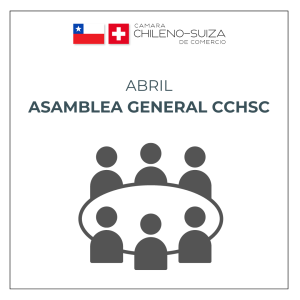 Asamblea General @ Cámara Chileno Suiza de Comercio