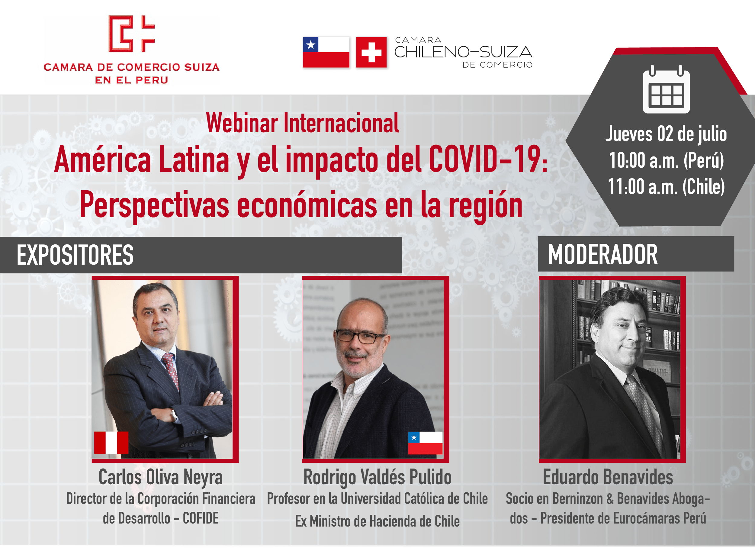 Webinar Internacional "América Latina y el impacto del COVID-19: Perspectivas económicas en la región"