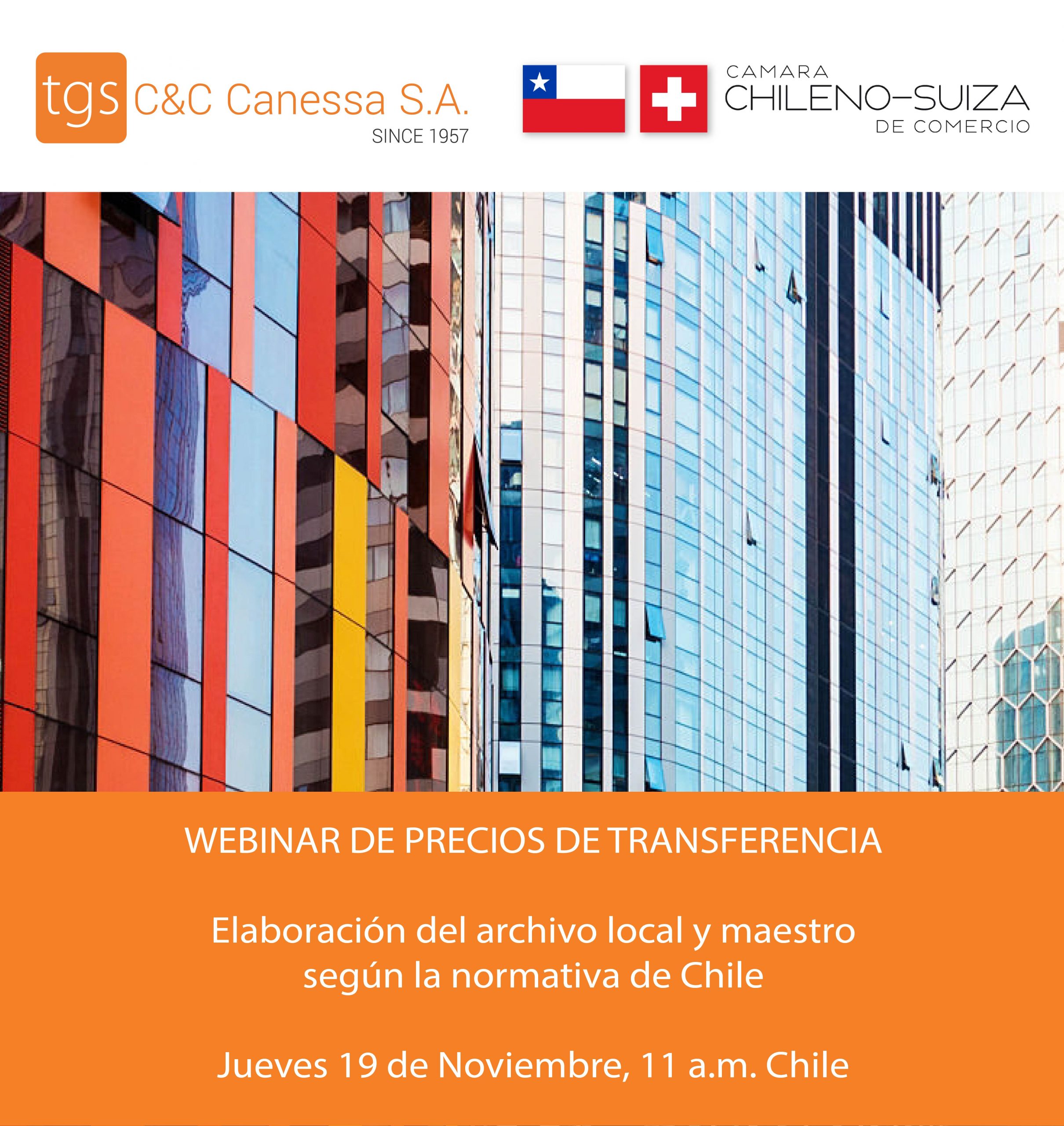 WEBINAR DE PRECIOS DE TRANSFERENCIA Elaboración del archivo local y maestro según la normativa de Chile